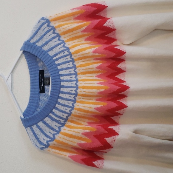 French Connection Essentials Fair Isle Sweater Size XL - Picture 2 of 5